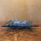 Colourful Art Glass Plate Dish