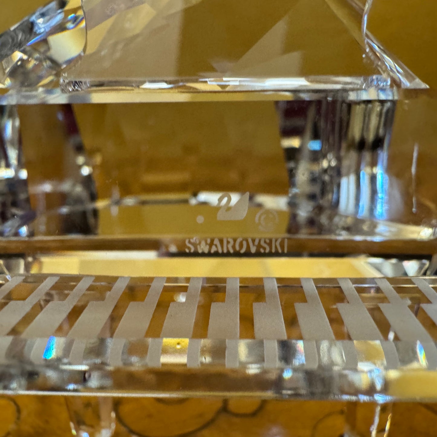 Swarovski Crystal Grand Piano Ornament