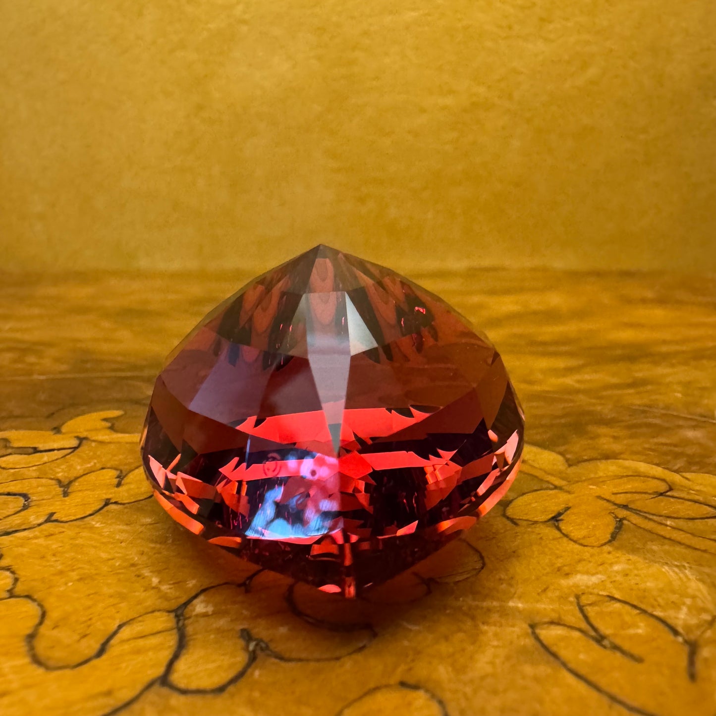 Swarovski Crystal Red Heart Ornament