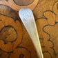Antique 1786 Georgian Sterling Silver Condiment Spoon