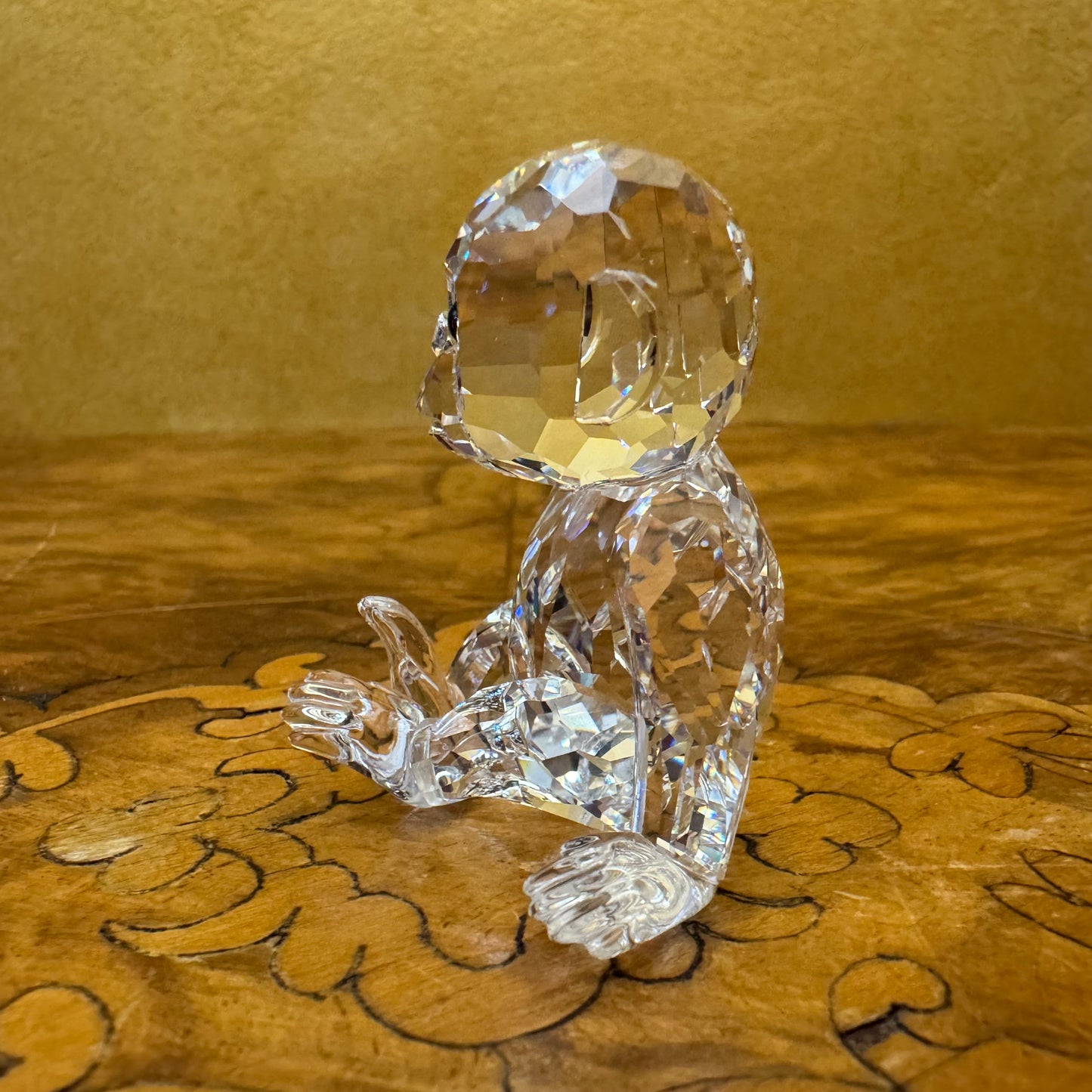 Swarovski Crystal Chimpanzee Figurine