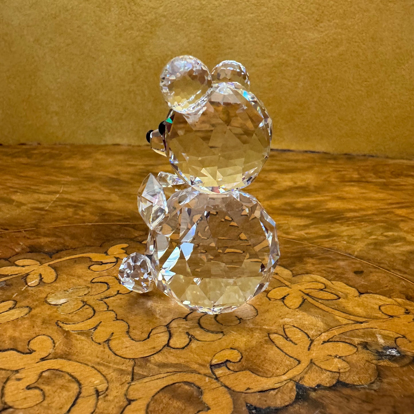 Swarovski Crystal Teddy Bear Figurine