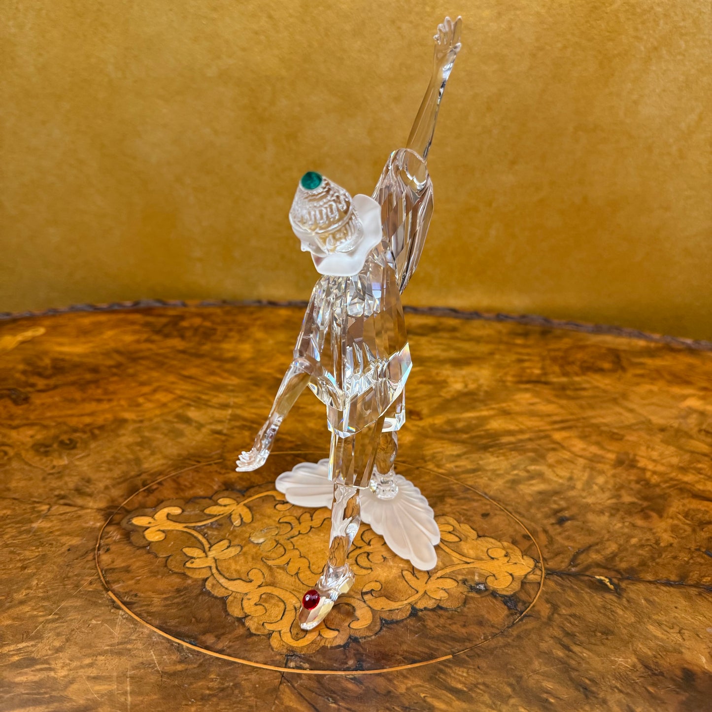 Swarovski Crystal Masquerade 1999 Pierrot Figurine