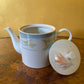 Vintage Hannah Series Bird of Paradise & Lily Design Kyoto Teapot