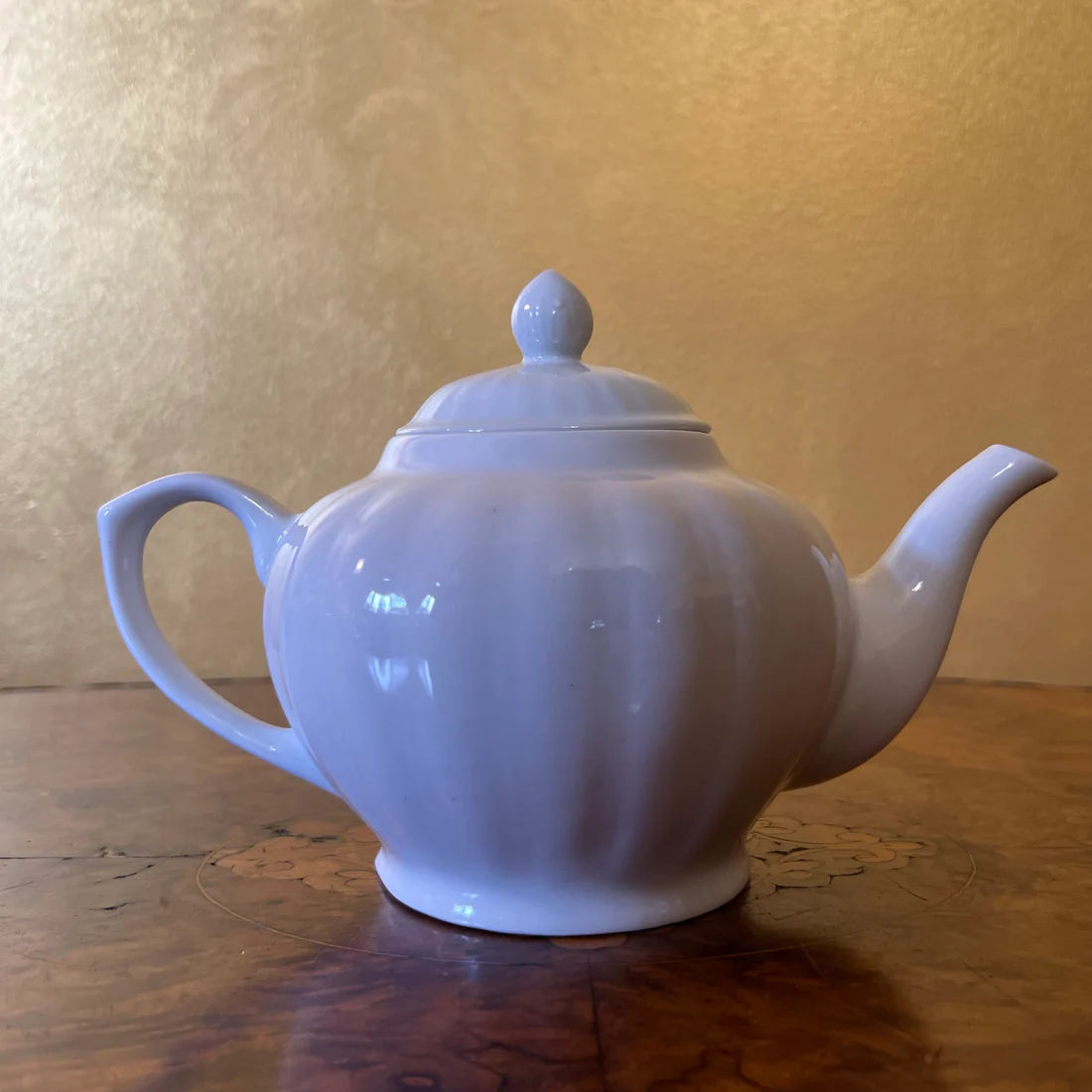 White Porcelain Teapot