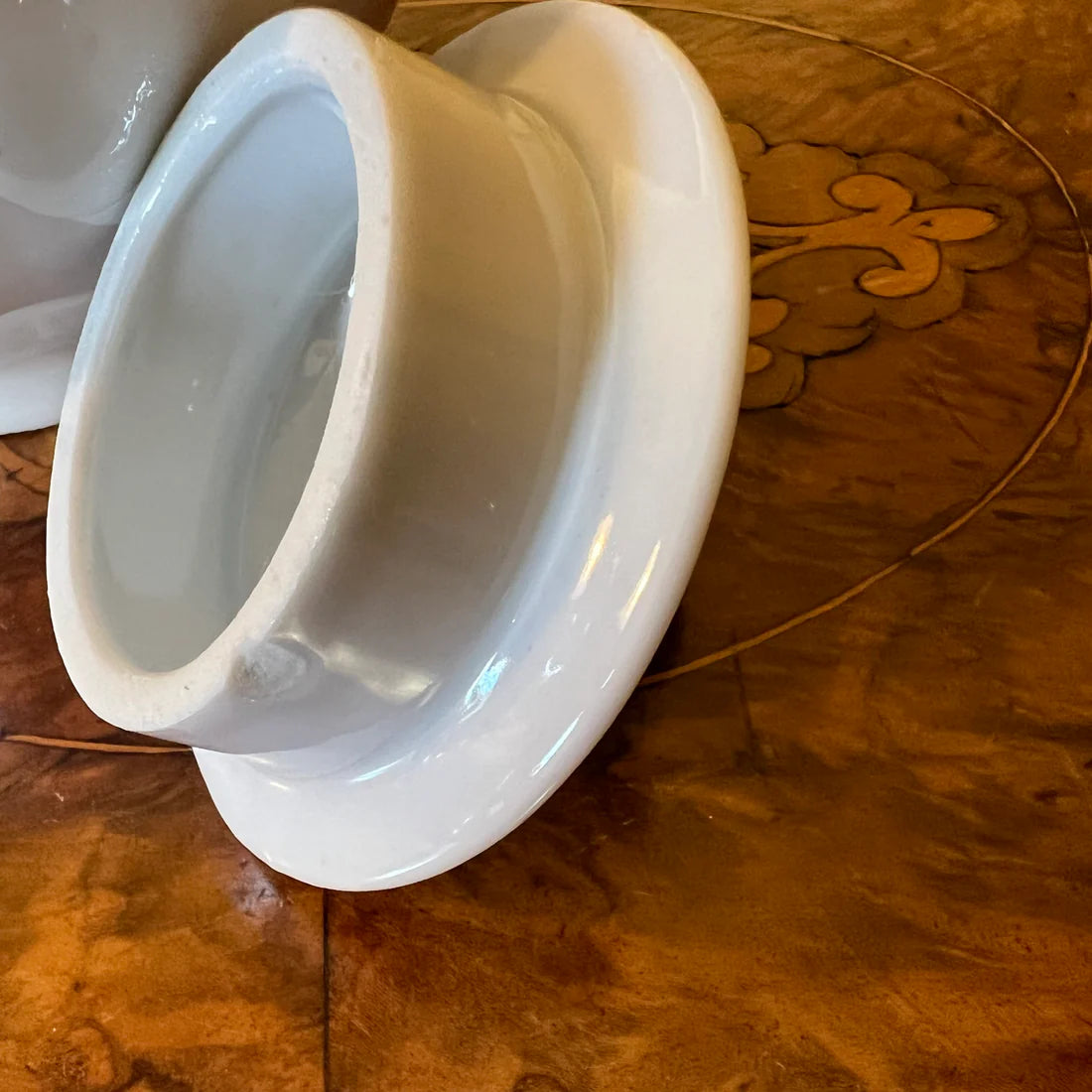 White Porcelain Teapot