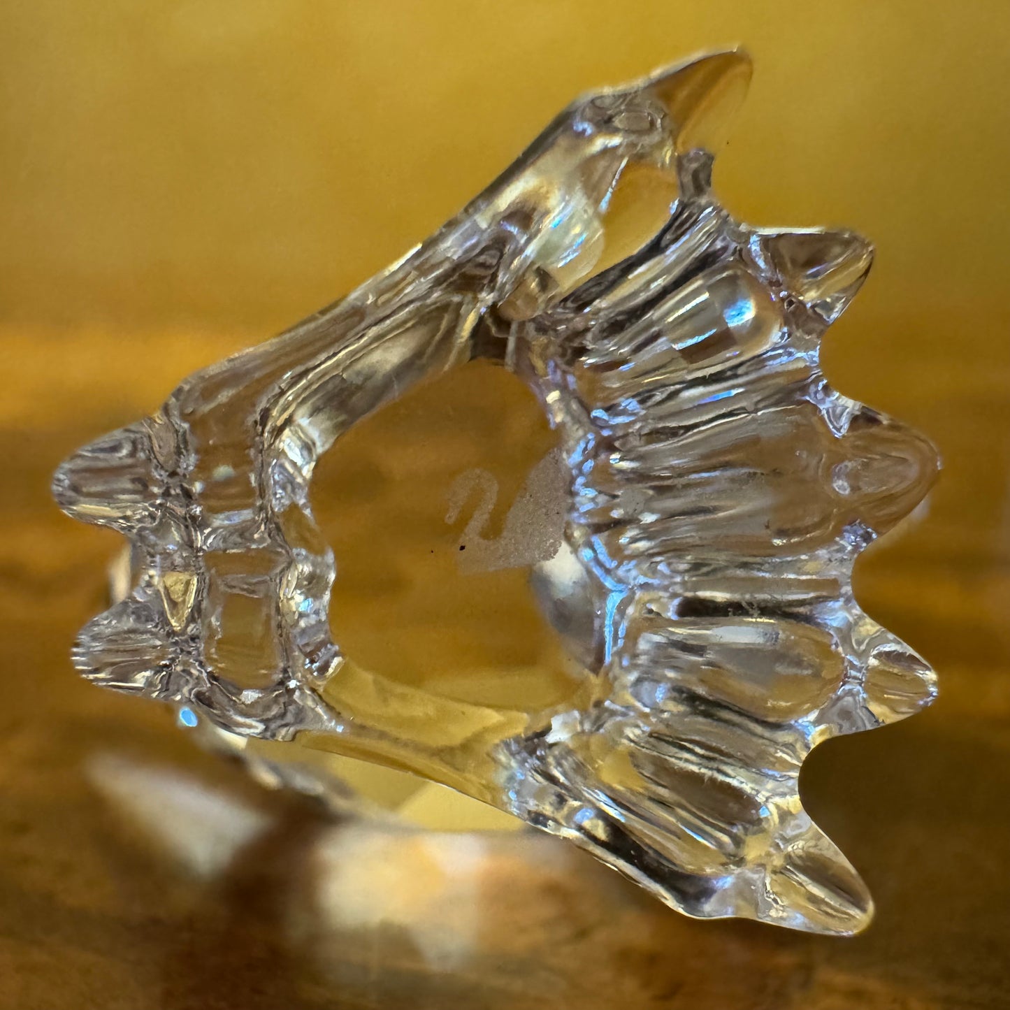 Swarovski Crystal Miniature Hen Figurine