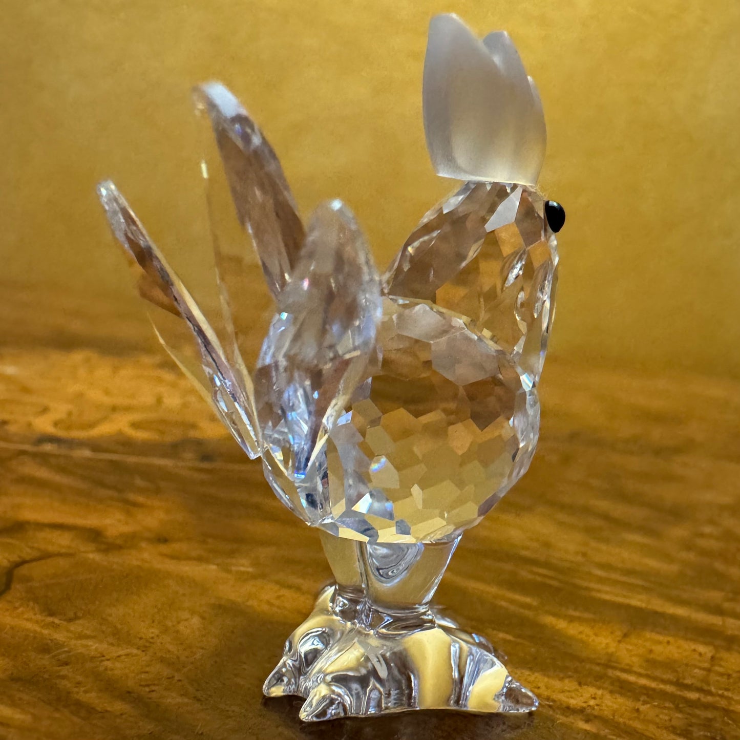 Swarovski Crystal Miniature Cockerel/Rooster Figurine