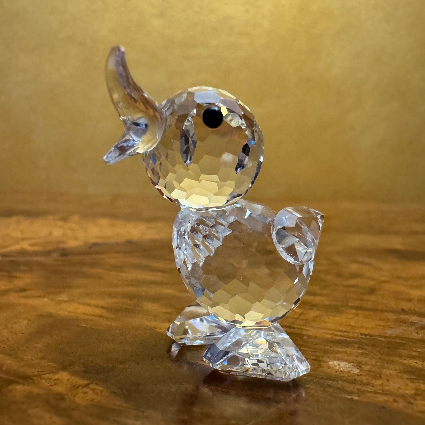 Swarovski Crystal Miniature Drake Duck Figurine