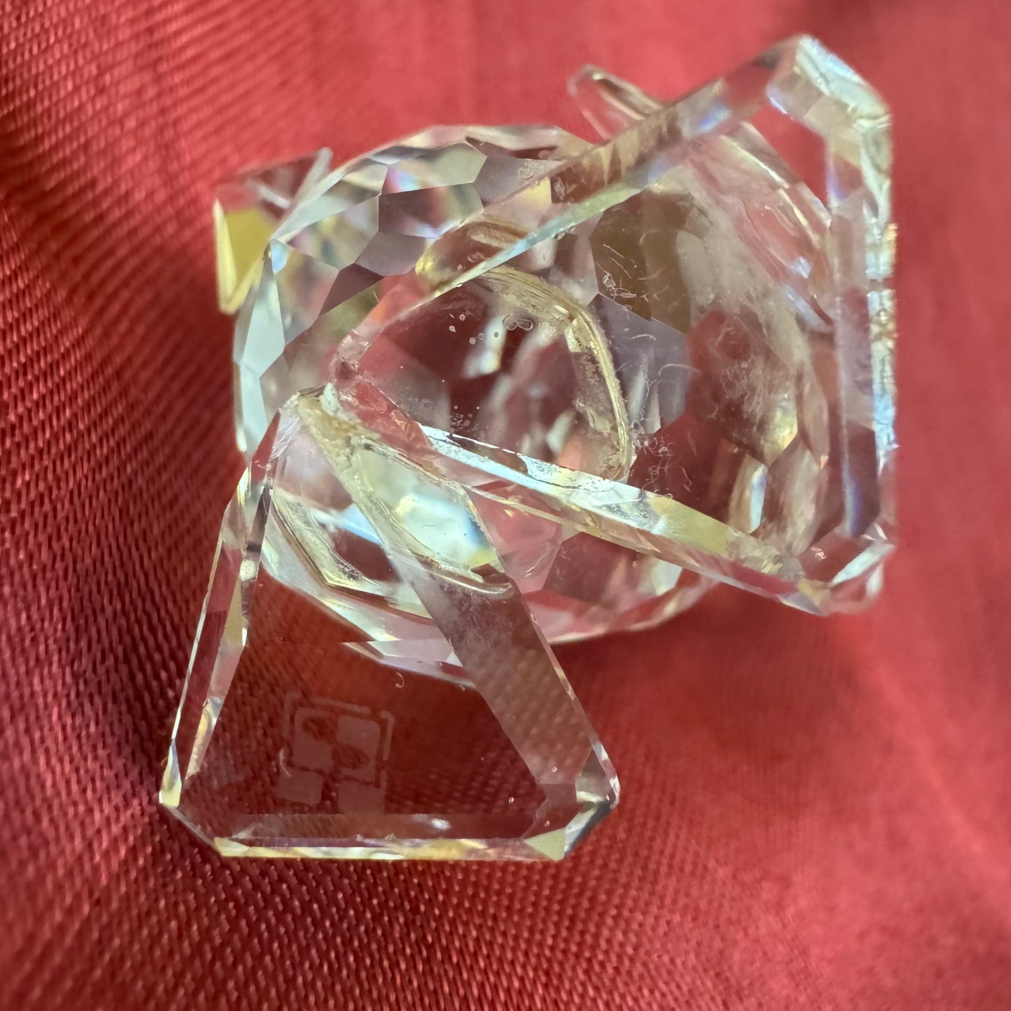 Swarovski Crystal Miniature Drake Duck Figurine