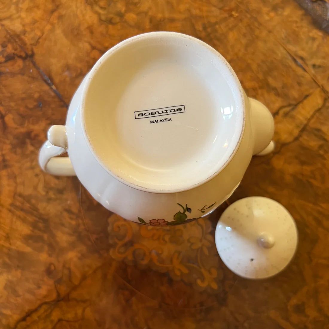 Sosume Violets Print Teapot