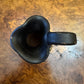 Vintage Black Horse Print Pottery Small Jug