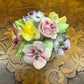 Vintage Royal Adderley Bone China Floral Basket Ornament