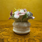 Vintage Royal Adderley Bone China Floral Basket Ornament