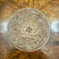 Vintage Crystal Cut Champagne Flutes Set Of Five