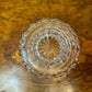 Vintage Crystal Cut Trinket Bowl