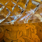 Vintage Crystal Cut Trinket Bowl