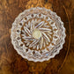 Vintage The European Collection Crystal Small Dish/Ashtray