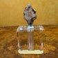 Quartz Top Crystal Perfume Bottle Refillable