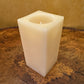 Real Wax Square LED Candle