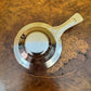Vintage Stainless Steel Japanese Fondue Pot Set With Skewers