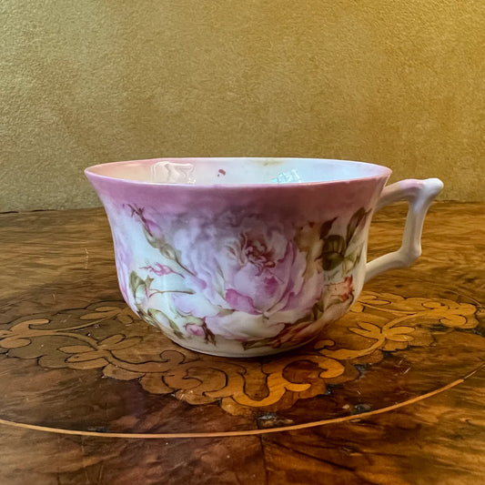 Vintage Pink Rose Tea Cup