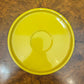 Vintage Yellow Fondue Pot Set With Skewers