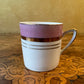 Vintage Japanese Pink Gold Coffee Cup