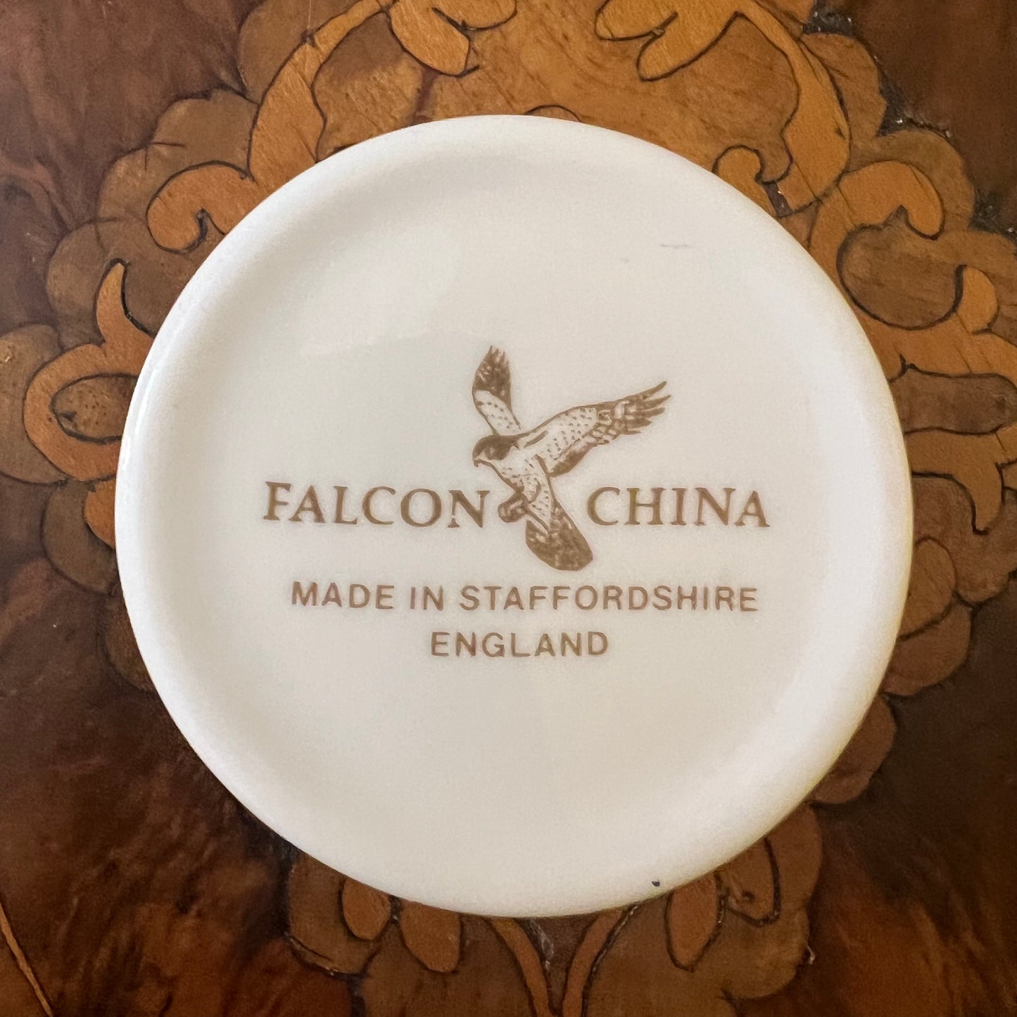 Falcon China London Bridge Trinket Box