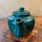 Vintage Dark Green Teapot