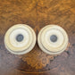 Vintage Western Australia Swan Print Salt & Pepper Shakers