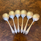 Vintage Silver Plated Spoons Set Of Six