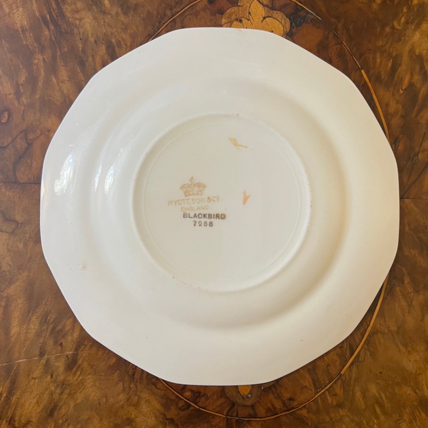 Myott & Sons Blackbird Side Plate