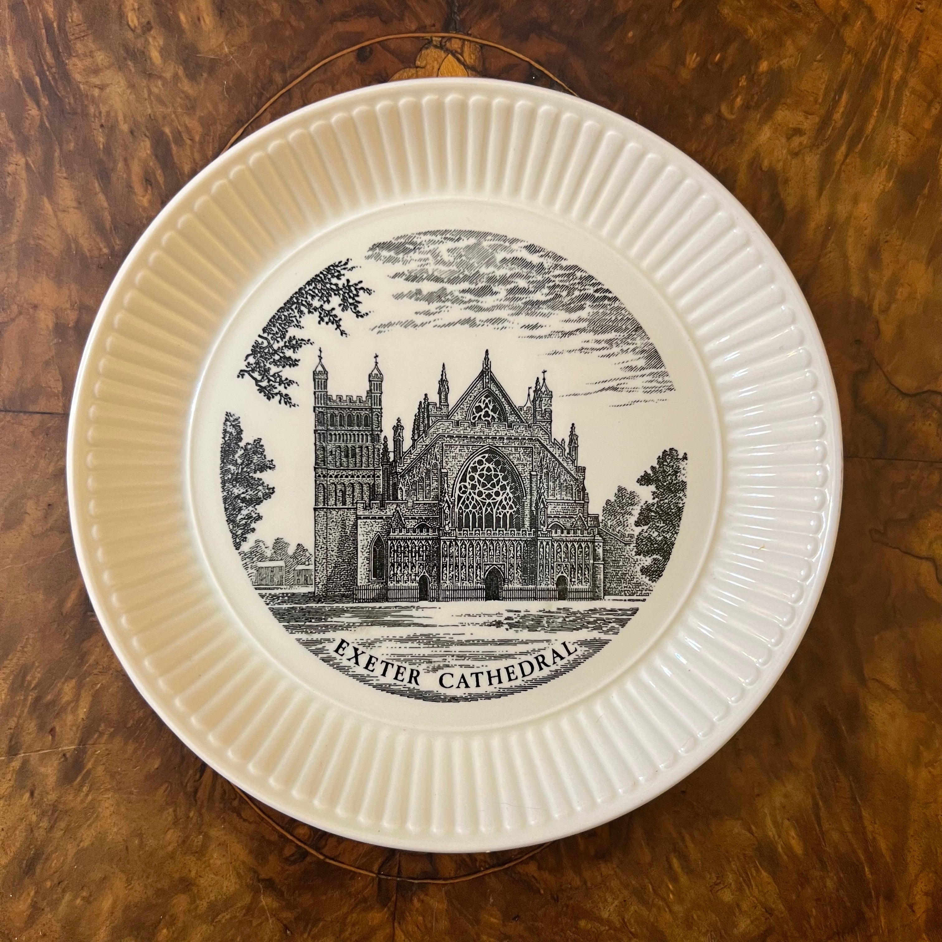 Wedgwood Exeter Cathedral Plate Dish – Antiques Yeah