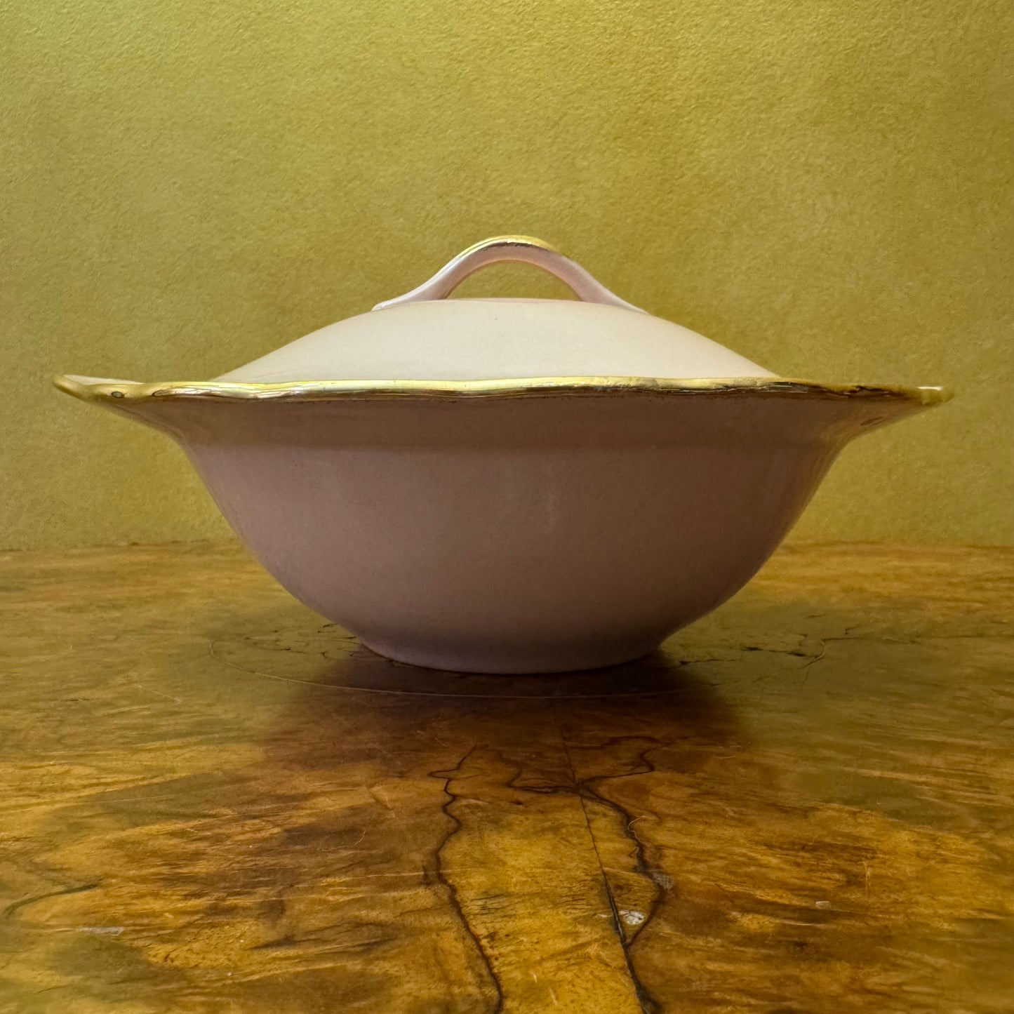 Vintage Grindley Peach Petal Gold Trim 40 Piece Dinner Set