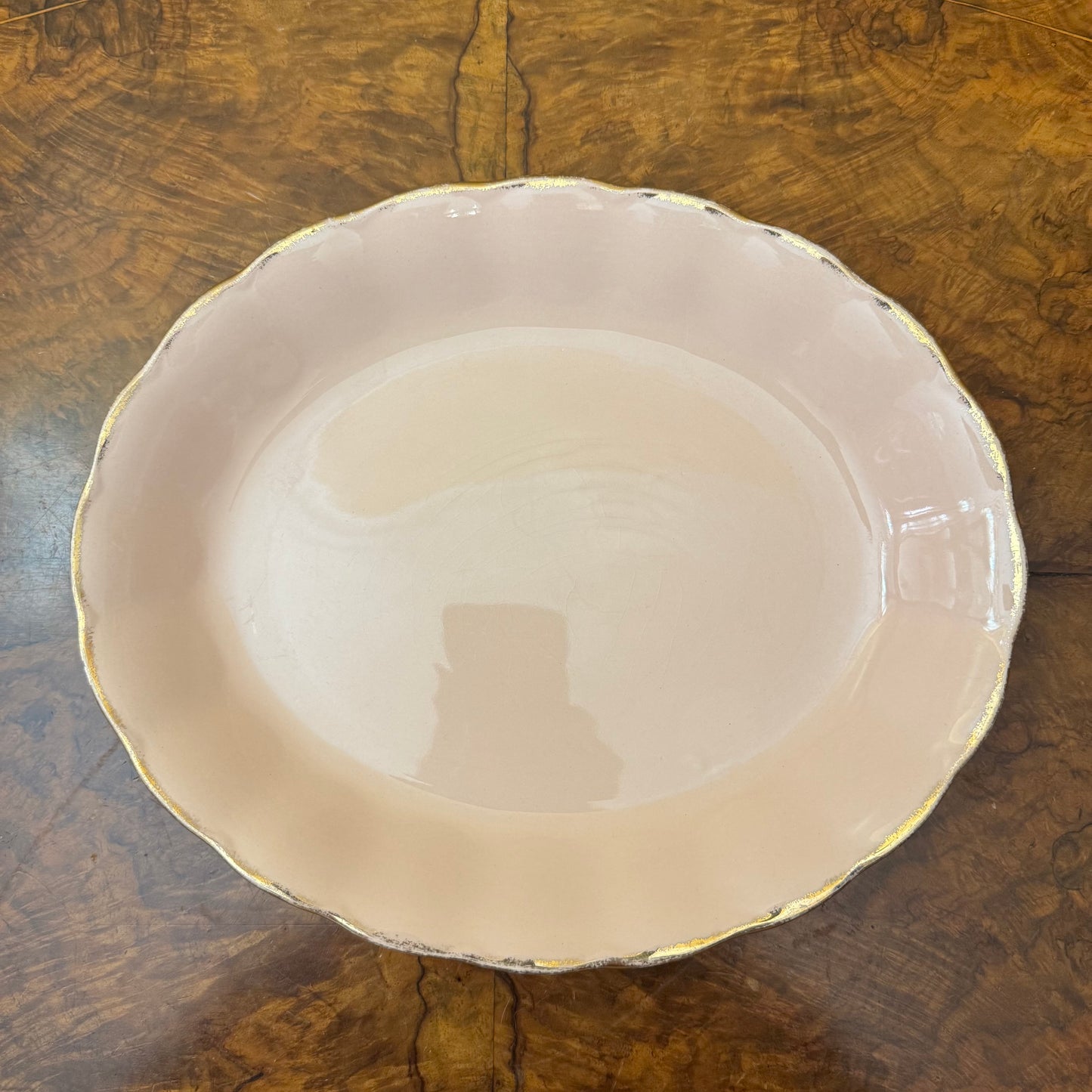 Vintage Grindley Peach Petal Gold Trim 40 Piece Dinner Set