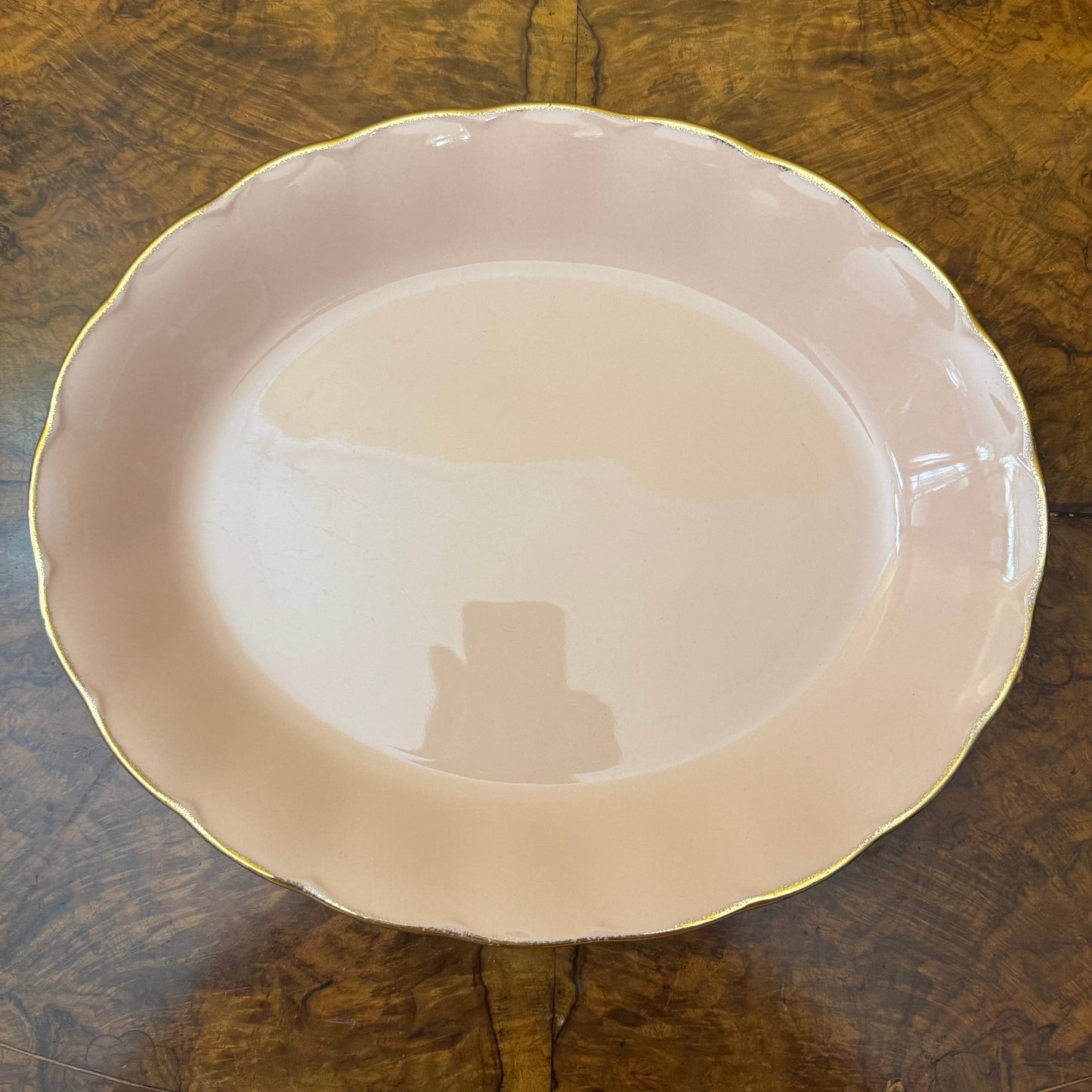 Vintage Grindley Peach Petal Gold Trim 40 Piece Dinner Set