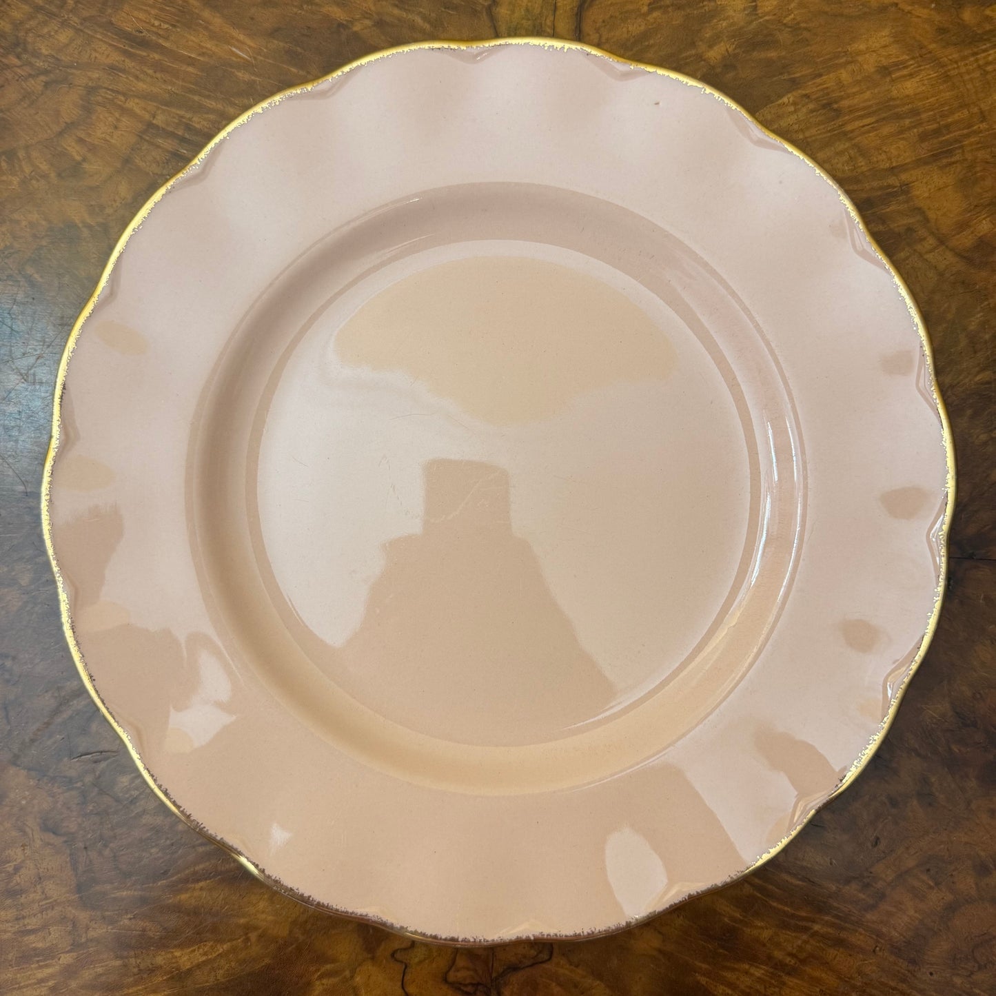 Vintage Grindley Peach Petal Gold Trim 40 Piece Dinner Set