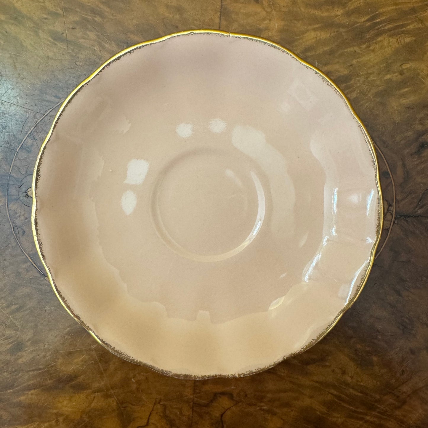 Vintage Grindley Peach Petal Gold Trim 40 Piece Dinner Set