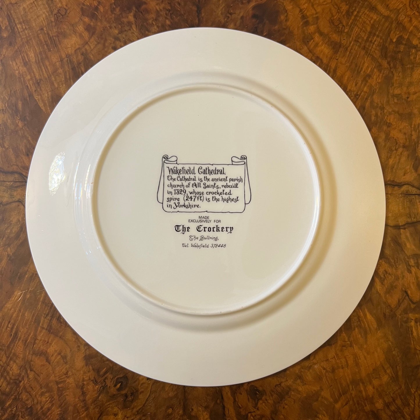 Wakefield Cathedral Collectors Plate