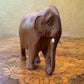 Vintage Wooden Elephant Figurines