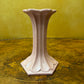 Vintage Pink Porcelain Candle Holders Pair