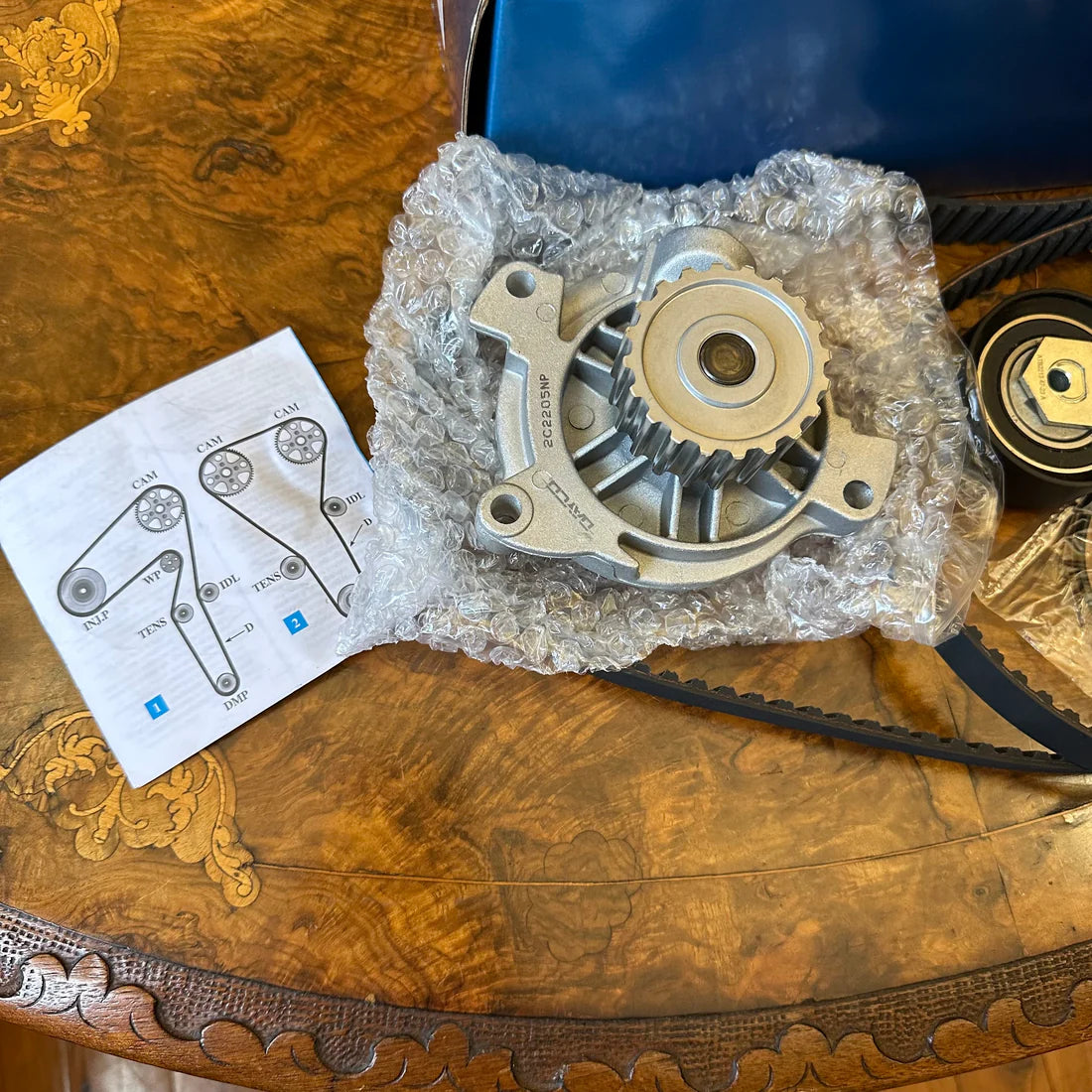 Dayco Timing Belt Kit With Water Pump For Volkswagen Van