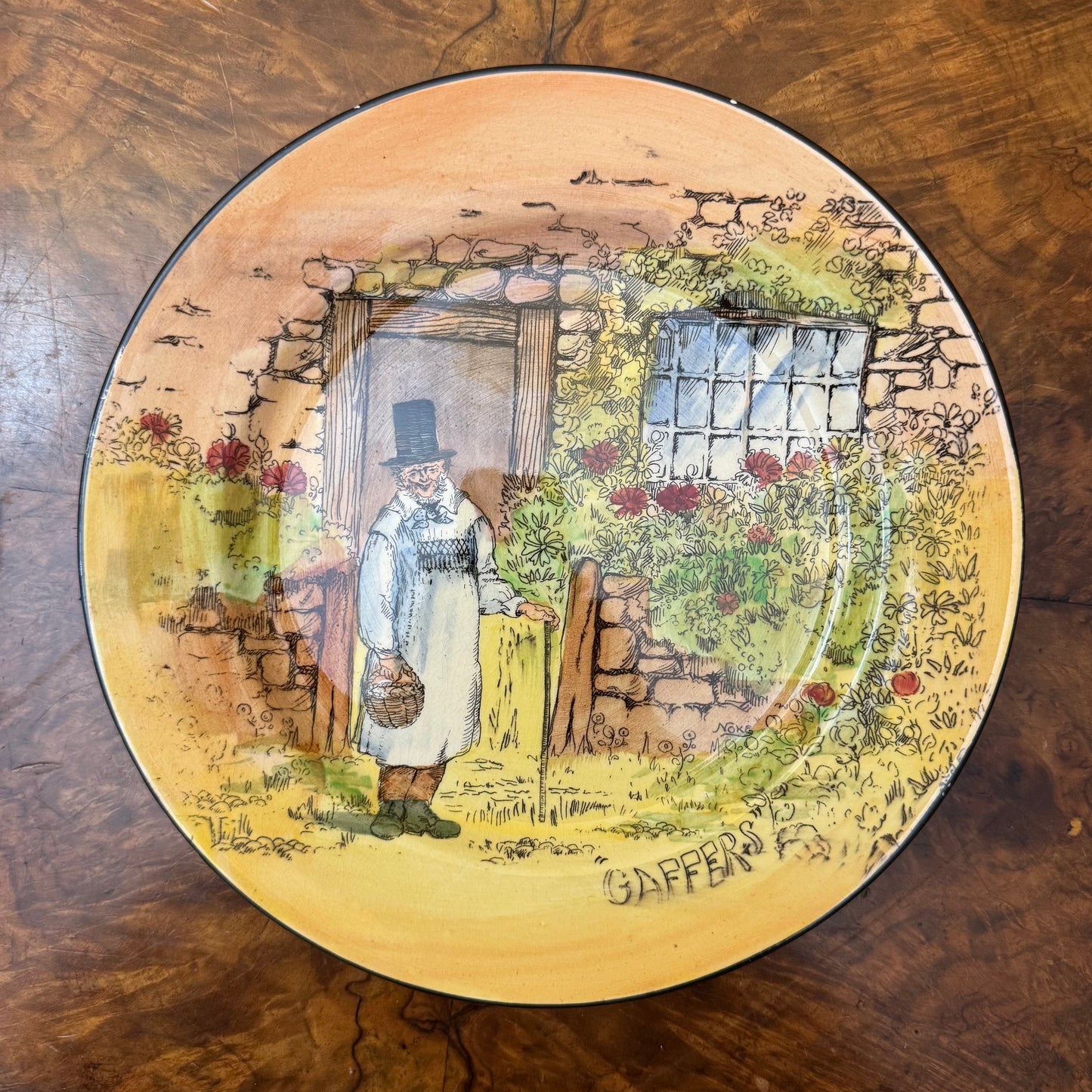 Vintage Royal Doulton Gaffers Plate
