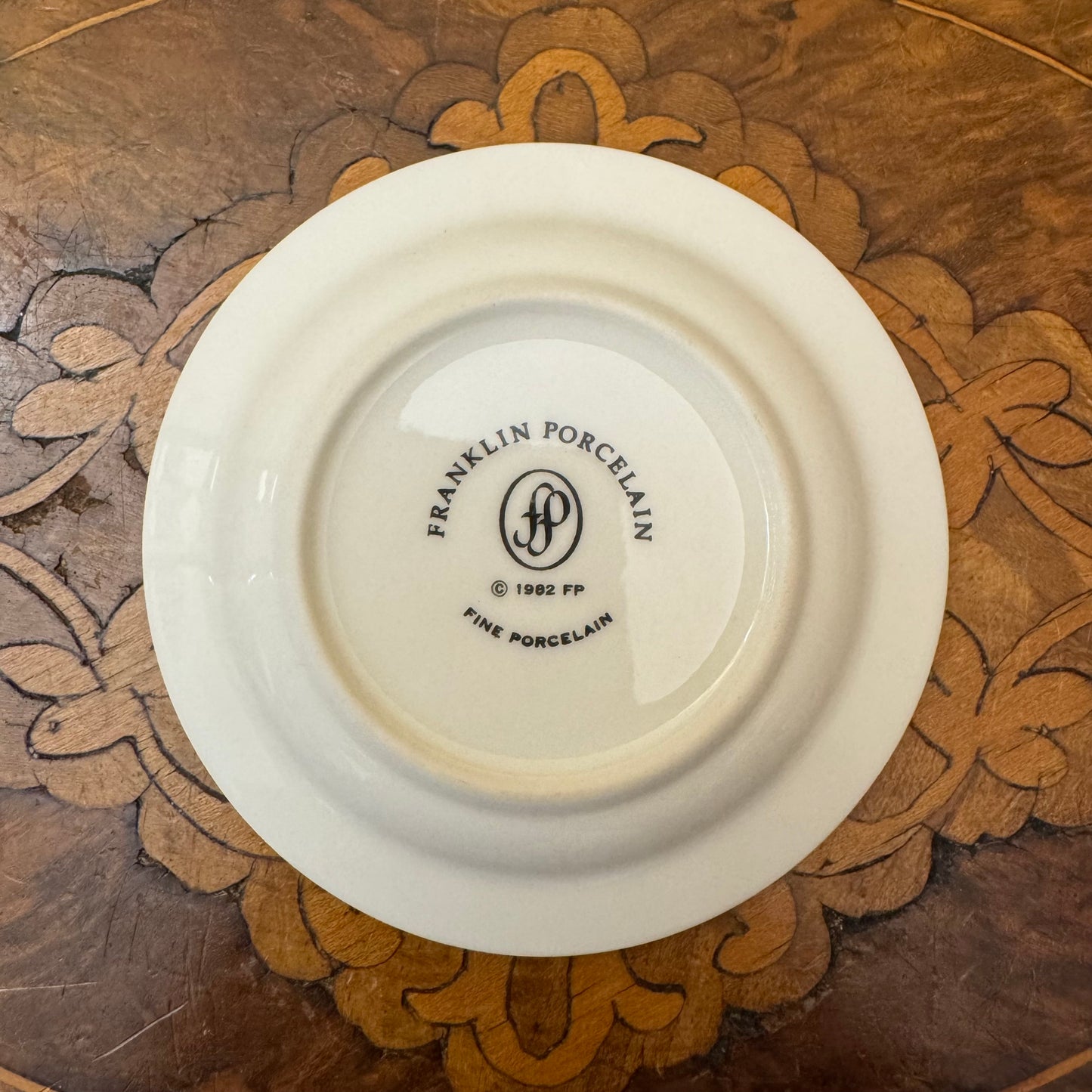 Franklin Porcelain Bird Print Small Plate