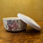 Sangostone Summer Song Bowl With Lid Oven Dish Or Trinket Box