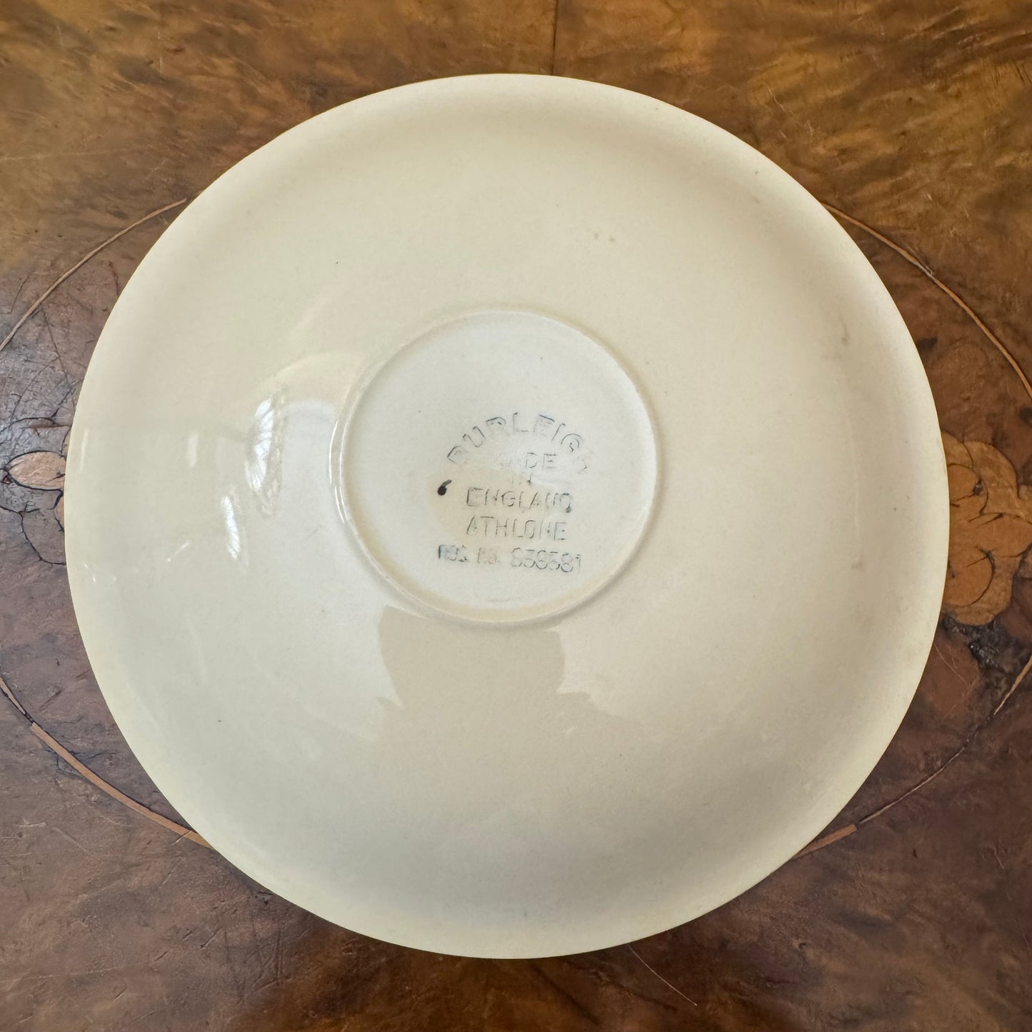 Vintage Burleigh Athlone Saucer