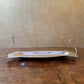 Vintage Silver Plated Tray With Handle