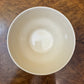 Vintage J & G Meakin Floral Border Print Milk Jug Creamer & Sugar Bowl