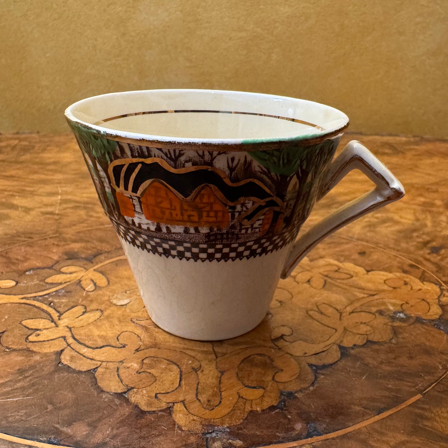 Vintage Myott & Sons Englands Countryside Demitasse Coffee Cup
